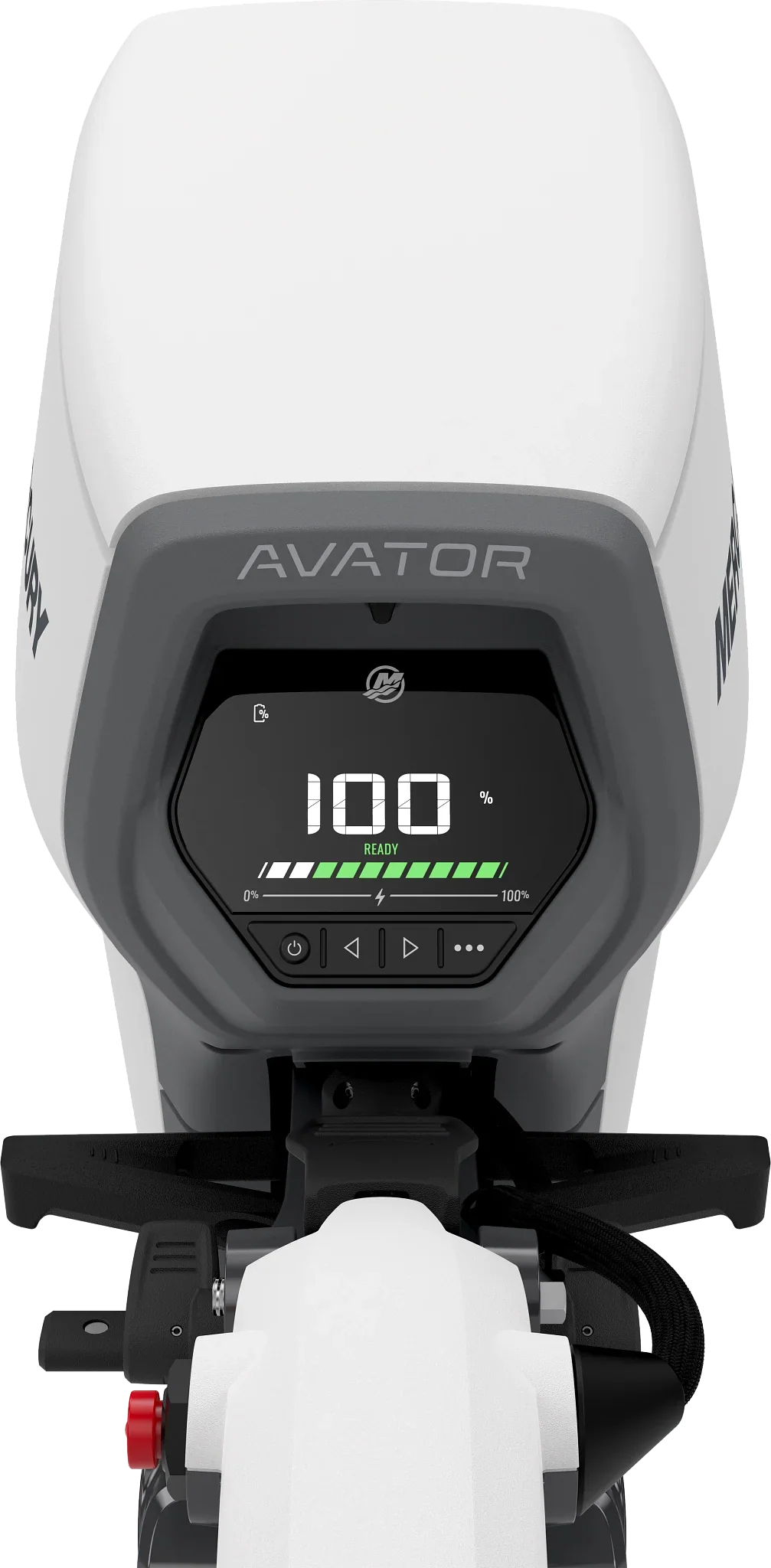 Mercury Avator Electric Outboard | 7.5ESH | 3.5hp Equivalent, Tiller, 15" Shaft K1Q000415