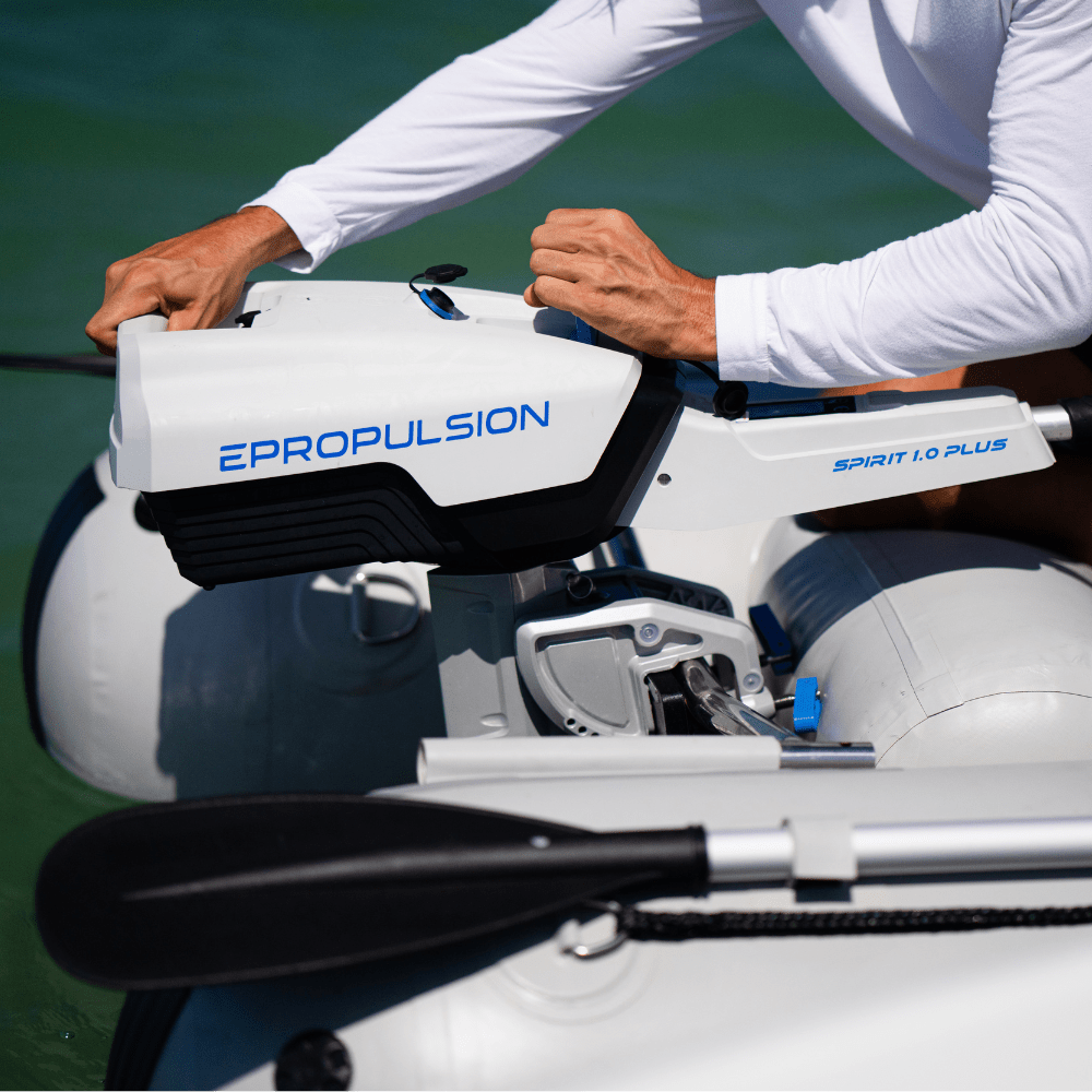 Epropulsion SPIRIT 1.0 Plus 3HP Electric Outboard Motor - Extra Short Shaft Model