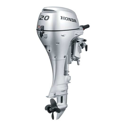 Honda 20 HP Outboard Motor - Model BF20D3LHT